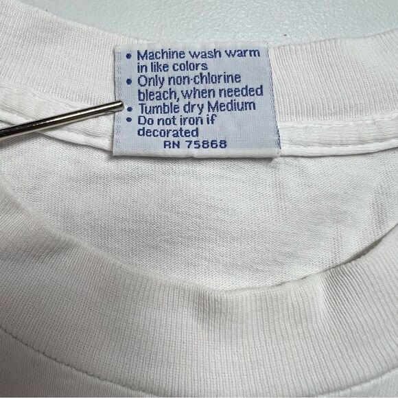 VTG 1994 Mighty Morphin Power Rangers Black Ranger Single Stitch T Shirt Small - Picture 14 of 14